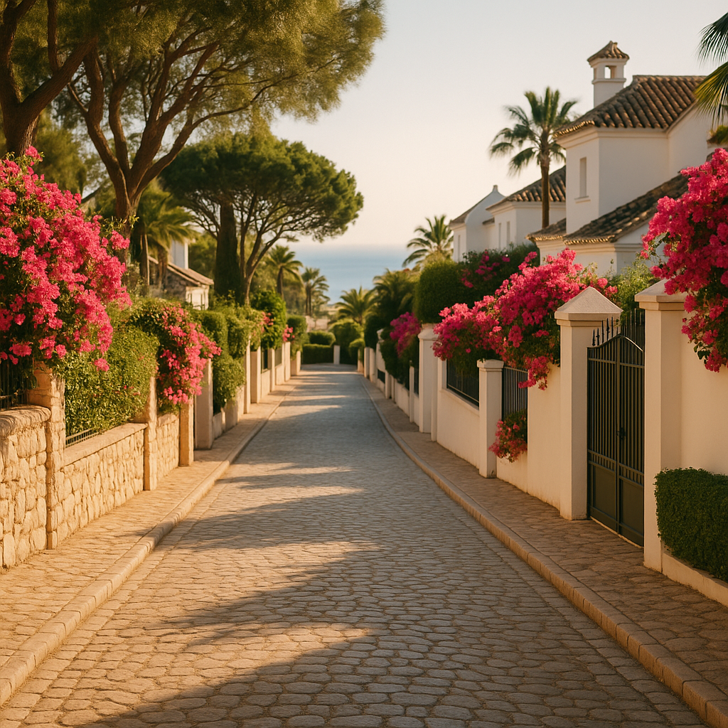 Afternoon strolls are better with a peaceful view